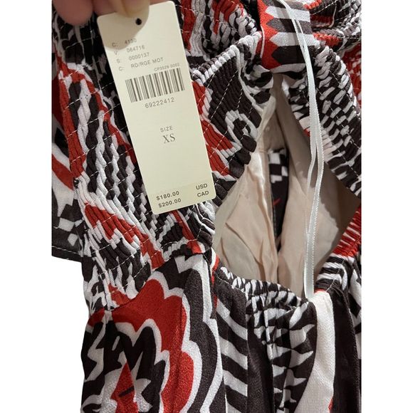 New Anthropologie Tiered Maxi Dress Size XS - Picture 6 of 8